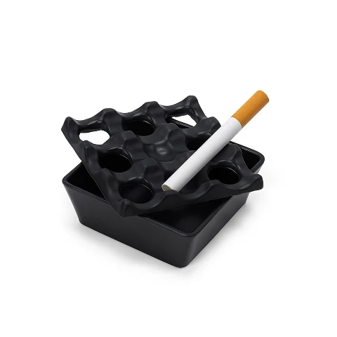 زیرسیگاری مربع درب دار ملامینی رستورانی فده گروپ