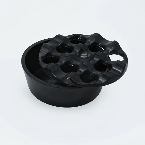 زیرسیگاری گرد درب دار ملامینی رستورانی فده گروپ زیرسیگاری گرد درب دار ملامینی رستورانی فده گروپ